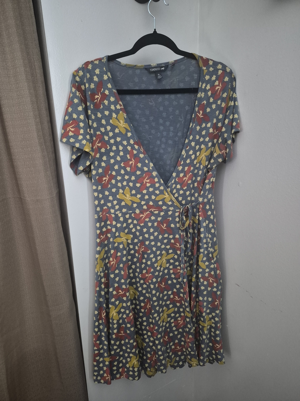 Toad&Co Floral Wrap Dress